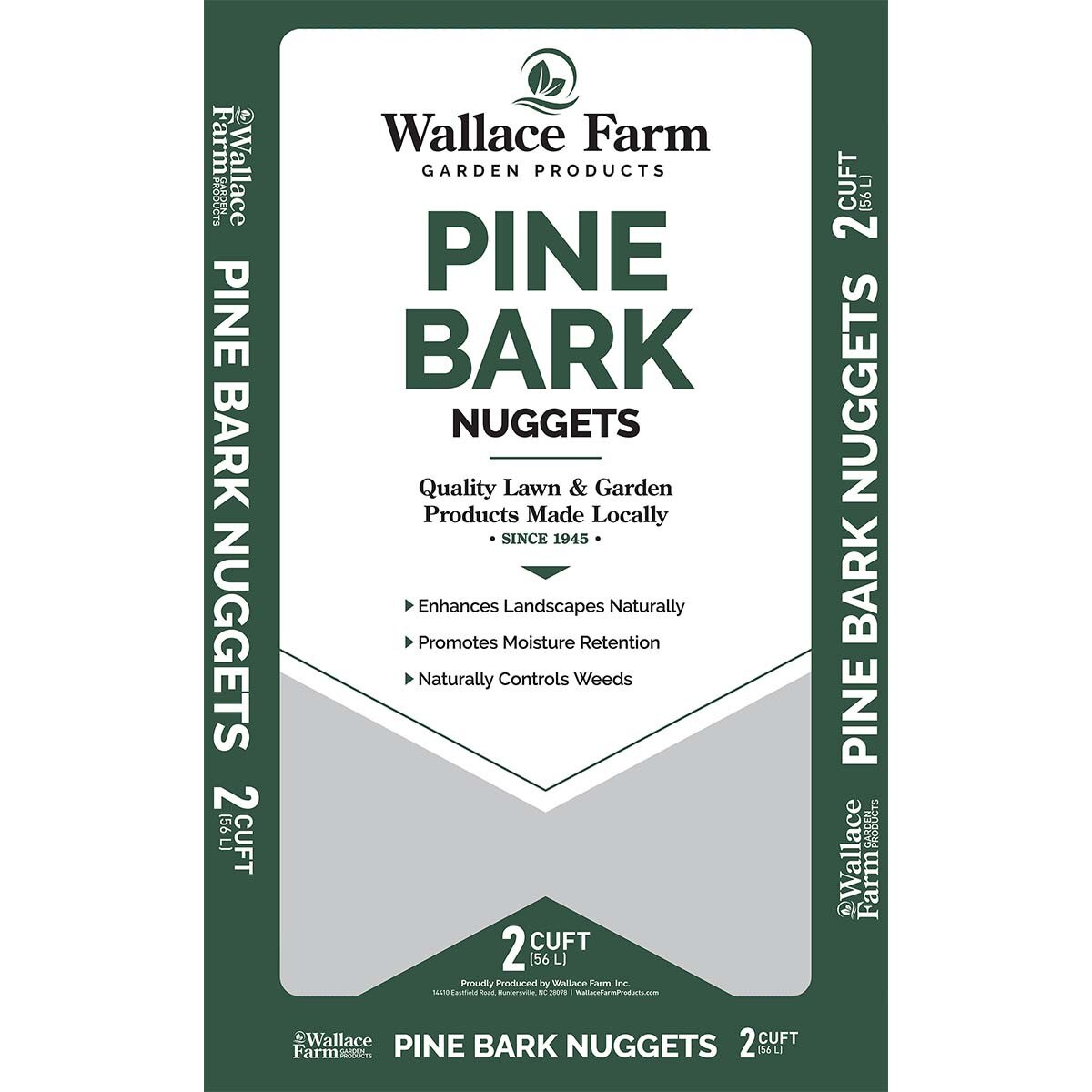 2 CF Pine Bark Nuggets Wallace Farm, Inc.